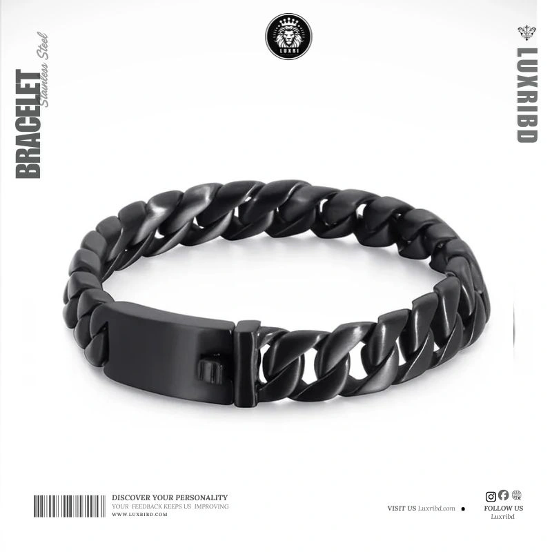 12mm-matte-black-316l-stainless-steel-link-chain-bracelet-men