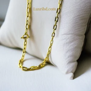 5mm Hollow Square Men’s Bracelet – Premium Gold 316L Stainless Steel Trendsetter Chain